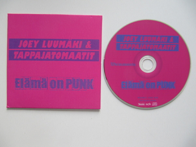 Joey Luumäki & Tappajatomaatit Elämä On Punk CD Ramones