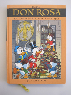 Don Rosa: Kadonneen kirjaston vartijat (2015, nimikirjoitus)