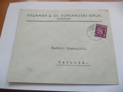 1934 Sorsakoski liikekuori