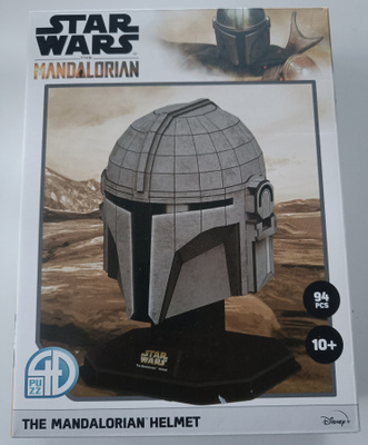 4D Puzzle: The Mandalorian Helmet