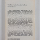 Theodore Roszak : The making of a counter culture - pikkukuva 2