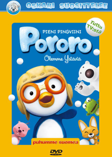 Pororo pieni pingviini - Olemme ystäviä DVD Puhumme Suomea!