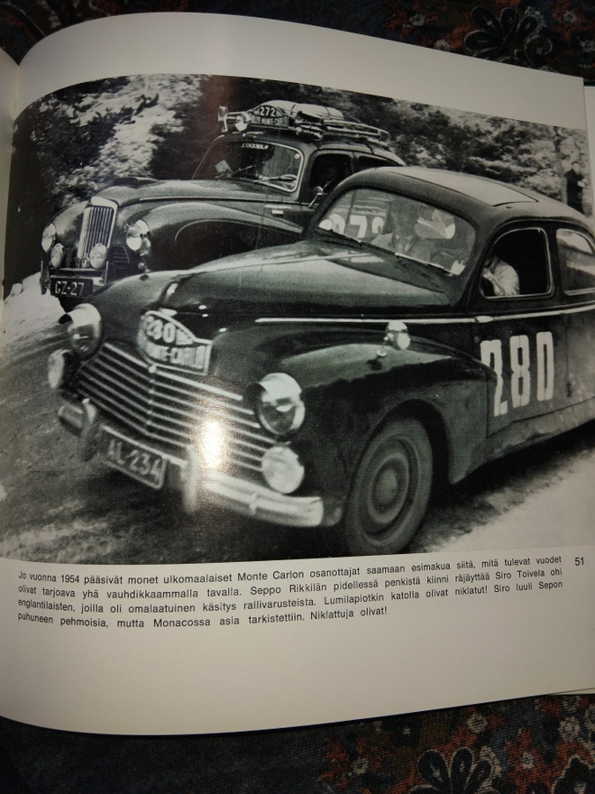 Suomalaisajajat monte Carlon rallissa.
