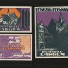 Saksa Notgeld 10, 25, 50 Pfg, Dargun 1921 - pikkukuva 1