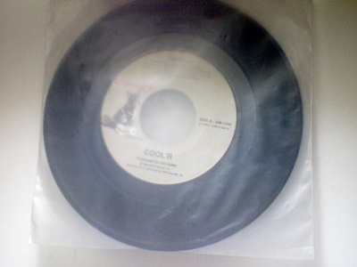 COOL'R :: VICTIM / NO WORDS :: PROMO   VINYYLI  7" 1989
