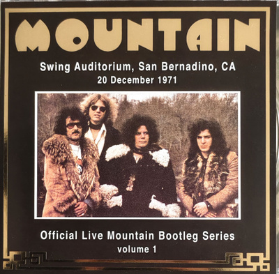 Mountain - Swing Auditorium, San Bernadino, 20 December 1971