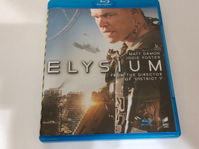 Elysium (2013) - Bluray - Suomi-julkaisu