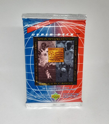 Upper Deck USA 94 World Cup, uusi paketti!