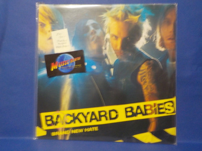 BACKYARD BABIES - BRAND NEW HATE EX/M- SWE 2001 LP