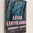Leena Lehtolainen : Viimeinen kesäyö ja muita kertomuksia - pikkukuva 1