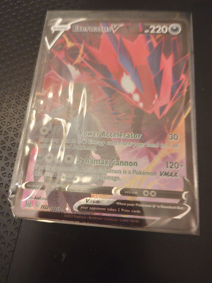 Eternatus V TG21/TG30 Full Art NM/M Lost Origin Pokemon Card