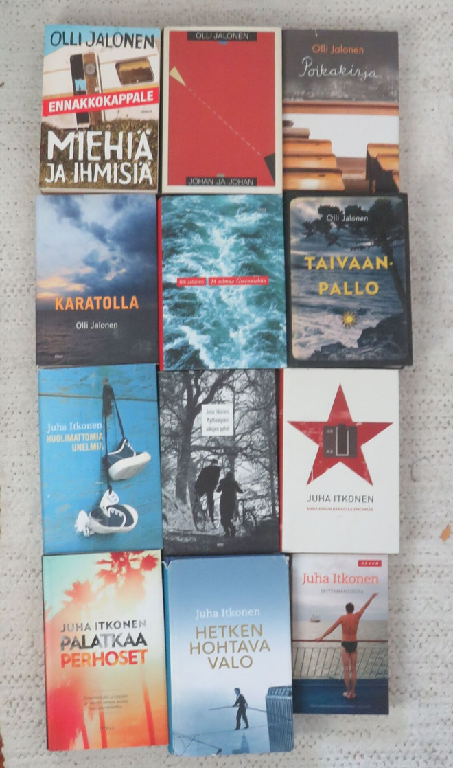 Olli Jalonen kirjat paketti