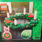LEGO 40426: Christmas Wreath 2-in-1 (joulukoristeet) - pikkukuva 2