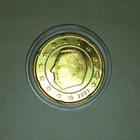 2001 Belgia 20 cent PROOF laatu - pikkukuva 1