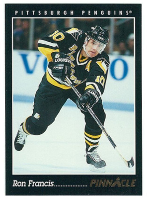 93-94 Pinnacle #74 Ron Francis
