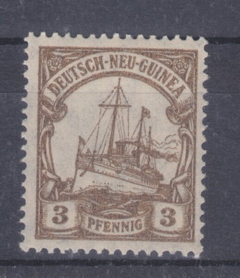 Saksan Uusi-Guinea Mi 24 postituoreena.