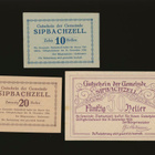 Itävalta Notgeld 10, 20, 50 Heller, Sipbachzell 1920 - pikkukuva 2