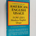 Henry Watson Fowler : A Dictionary of American-English Usage - pikkukuva 1