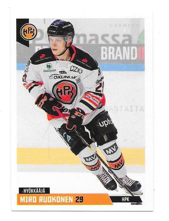 2019-20 CardSet #20 Miro Ruokonen HPK