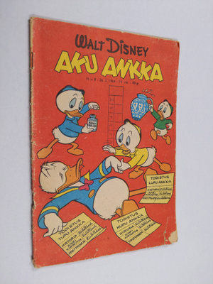 Walt Disney : Aku Ankka 8/1964