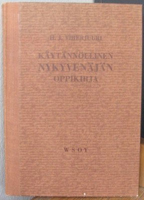 H. J. Viherjuuri: Käytännöllinen nykyvenäjän oppikirja. 2p.