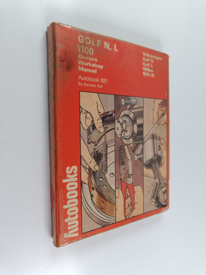 Owners workshop manual : Golf N, L, 1100, 1974-76 autoboo...
