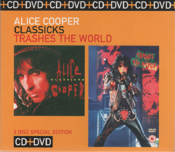 ALICE COOPER – Classicks / Trashes The World CD+DVD
