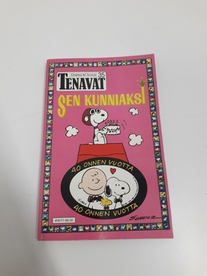 Tenavat 35- Sen kunniaksi (C.M. Schultz, kirja)