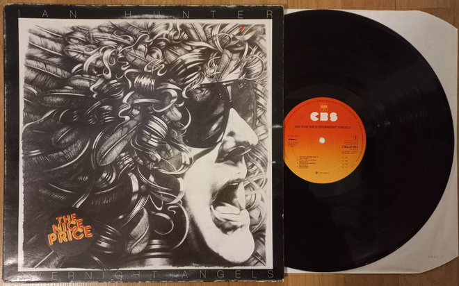 IAN HUNTER: Overnight Angels  LP