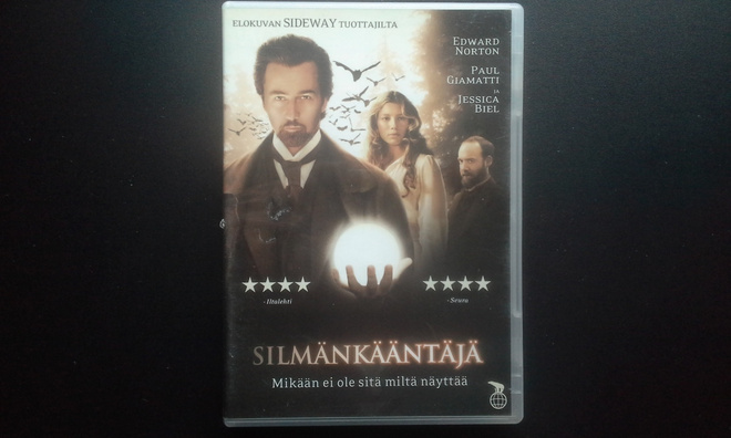 DVD: Silmänkääntäjä / The Illusionist (Edward Norton 2006)