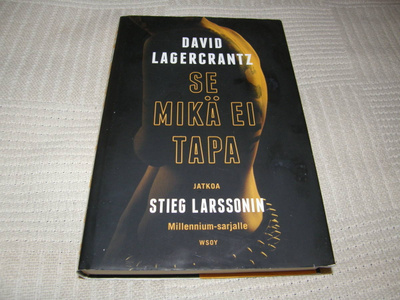 David Lagercrantz Se mikä ei tapa -sid