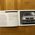 Esite Lancia mallisto, 1988, Thema Prisma Y10 - pikkukuva 4