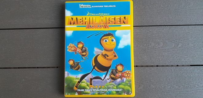 DVD: Mehiläisen Elokuva (DreamWorks 2007)