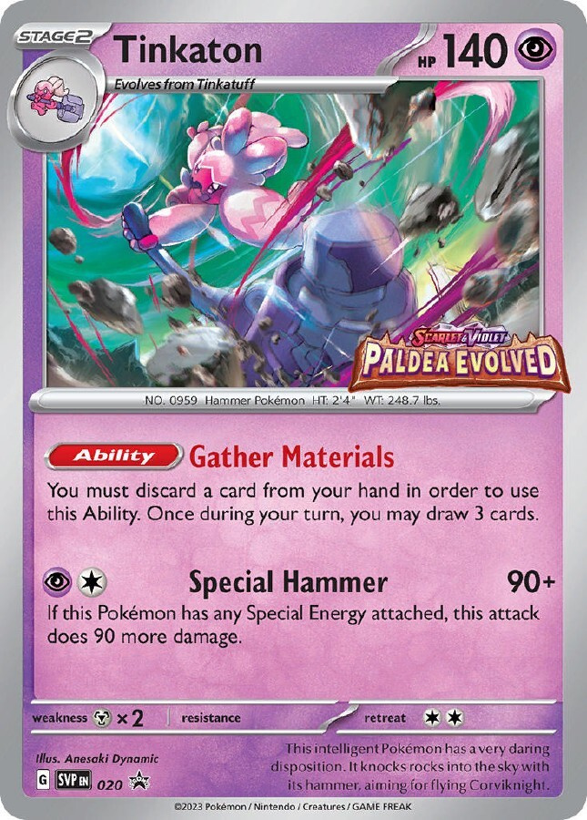Tinkaton SVP 020 - Black Star Promo - NM/M