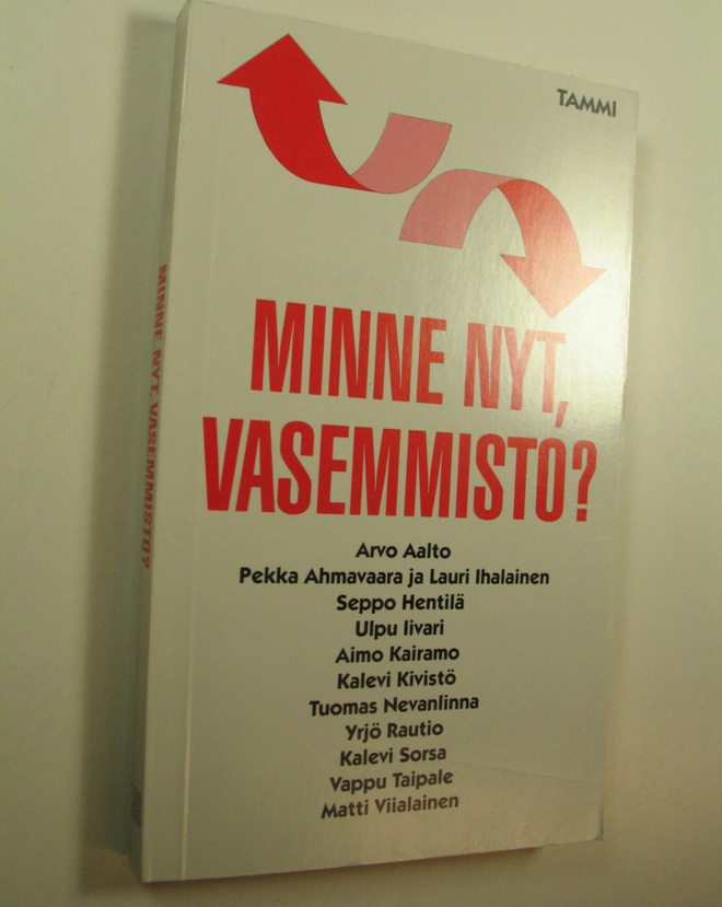Aimo ym. (toim.) Kairamo : Minne nyt, vasemmisto?