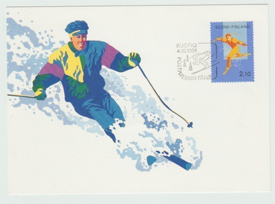Postimerkin päivä: KUOPIO  4.10.1991  (R)