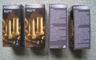 4 x Hukka Gifts pultti-pikari