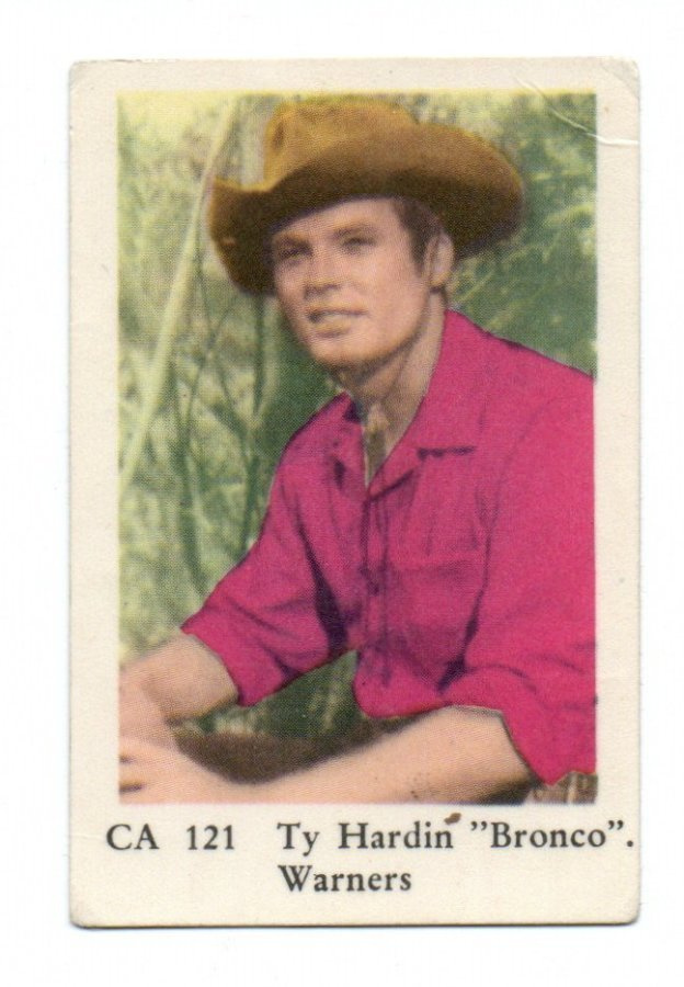 Purkkakuva CA 121 Ty Hardin Purukumikuva