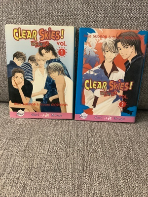 CLEAR SKIES!  (OSAT 1 & 2) YAOI MANGA , ENGL.