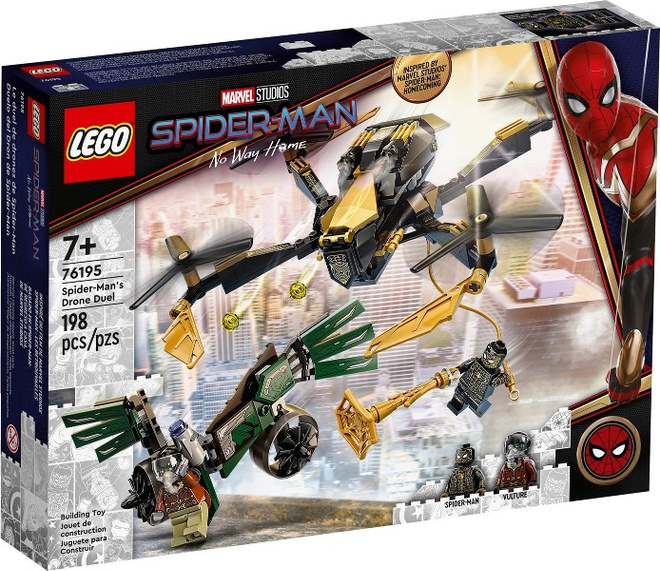 LEGO # SUPER HEROES # 76195 : Spider-Man's Drone Duel