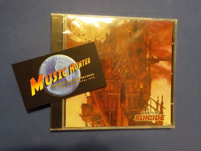 CANNIBAL CORPSE - GALLERY OF SUICIDE UUSI CD