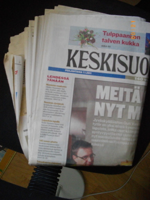 Keskisuomalainen 7.1.2011. 140 vuotis-juhlalehti (7.5)