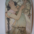 2 kpl Alphonse Mucha postikorttia, kulkemattomia - pikkukuva 3