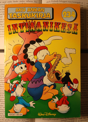 Aku Ankan taskukirja 234 • Intiaanikesä