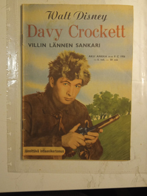 Walt Disney Davy crockett.n.9c. 1956 ja sata muuta. ainakin