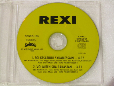 Rexi • Soi Kesätuuli Sydämessäin CD-Single