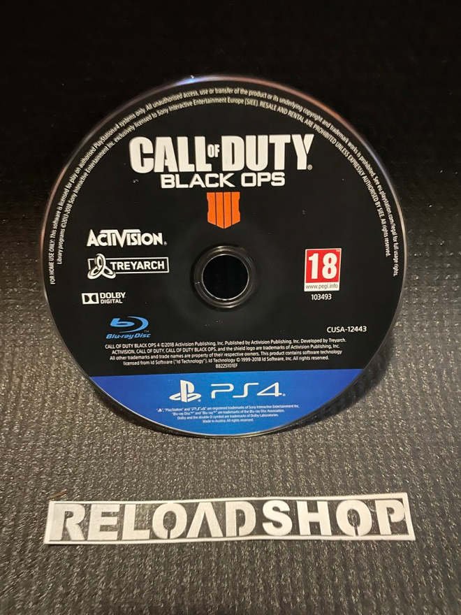Call Of Duty Black Ops IIII (4) - DISC PS4