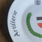 Saksalainen patriottinen muistoposliinilautanen – "Artilleri - pikkukuva 5