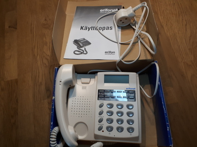 Lankapuhelin numeronäytöllä Erifonet 100 ***UUSI***