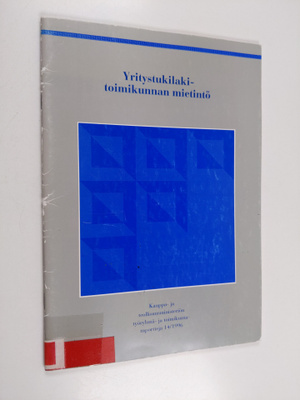 Yritystukilakitoimikunnan mietintö